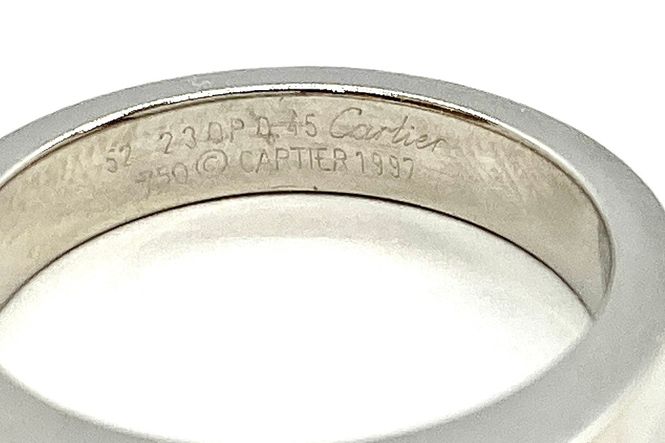 Cartier【カルティエ】K18WGダイヤリング (NO.61561)