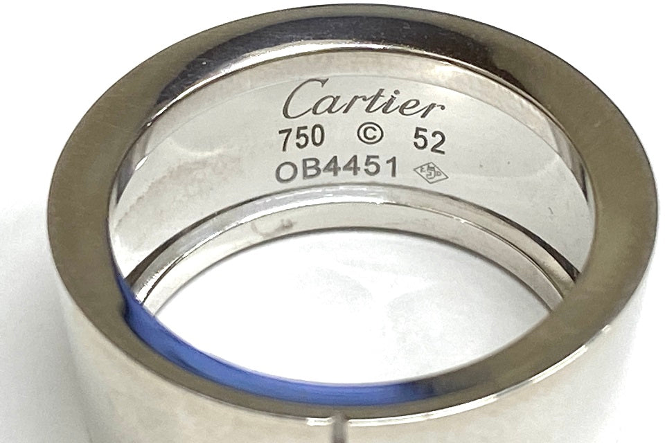 Cartier 【カルティエ】K18WGダイヤモンドリング (NO.62035)