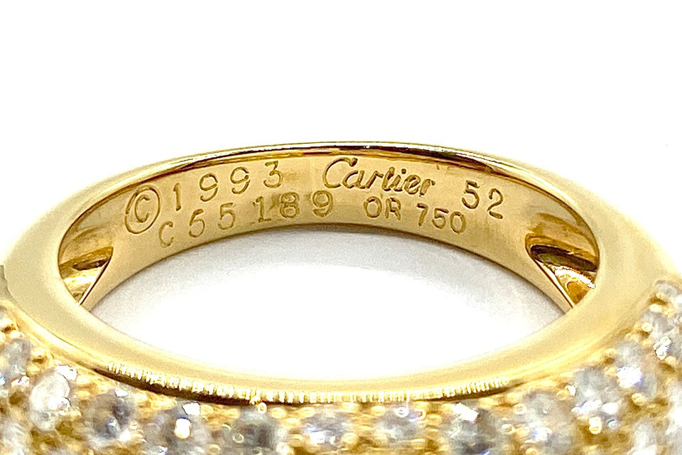 Cartier 【カルティエ】K18ルビー ダイヤモンドリング (NO.62177
