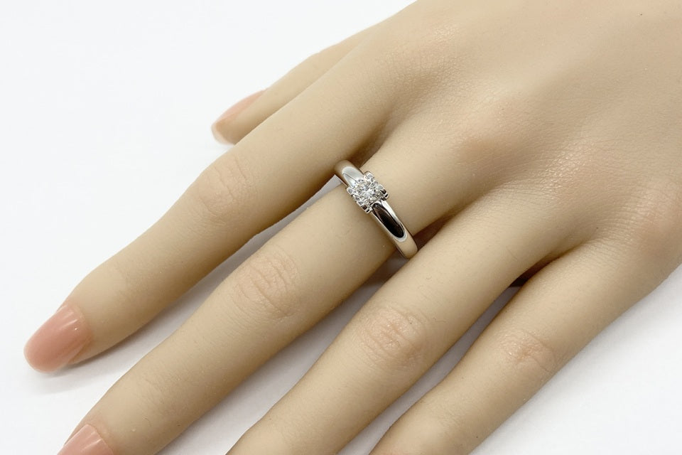 Cartier 【カルティエ】K18WGダイヤモンドリング (NO.62198)