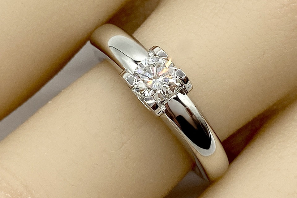 Cartier 【カルティエ】K18WGダイヤモンドリング (NO.62198)
