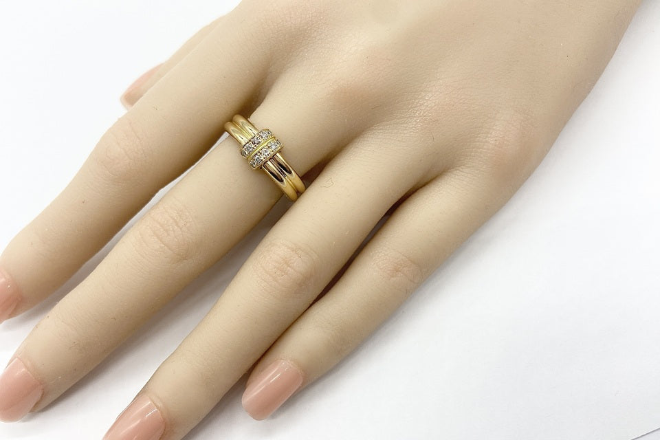 CHAUMET【ショーメ】 K18ダイヤモンドリング (NO.62225)