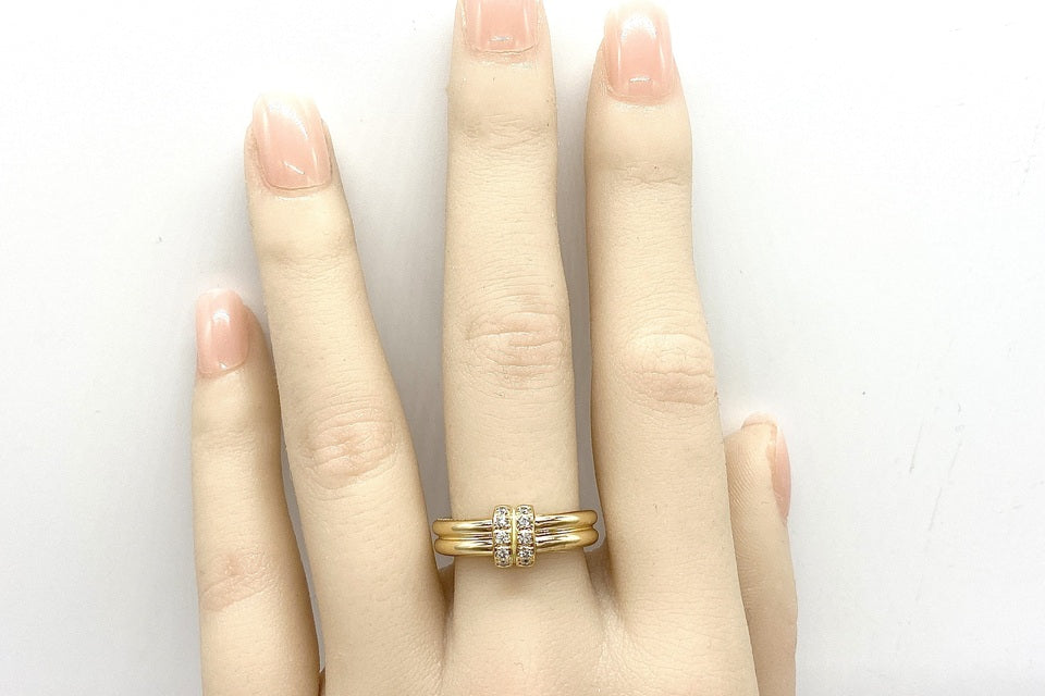 CHAUMET【ショーメ】 K18ダイヤモンドリング (NO.62225)