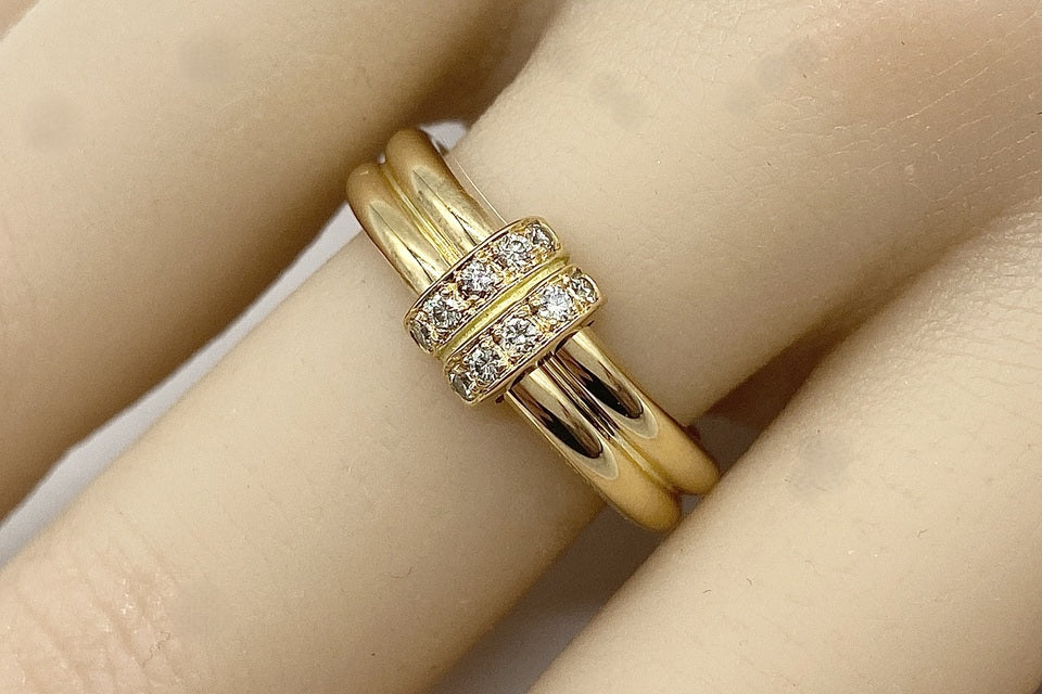 CHAUMET【ショーメ】 K18ダイヤモンドリング (NO.62225)