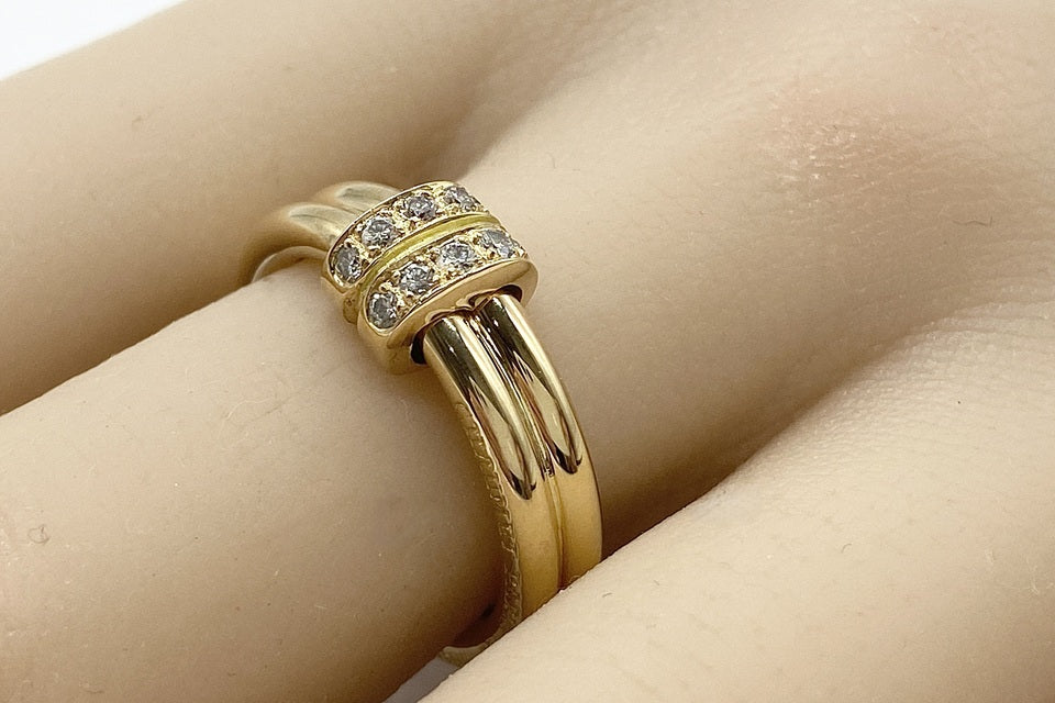 CHAUMET【ショーメ】 K18ダイヤモンドリング (NO.62225)