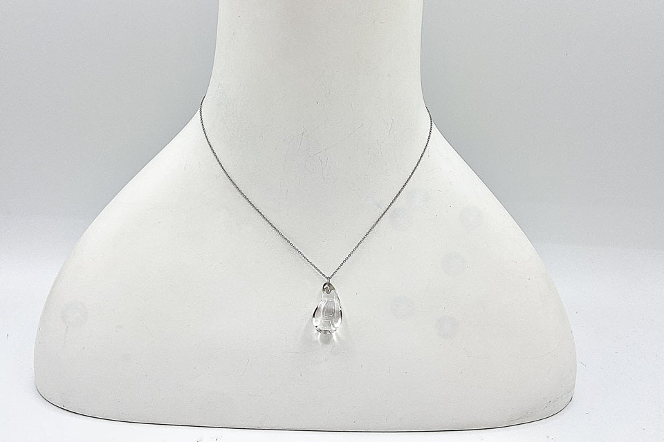TIFFANY & CO. 【ティファニー】Pt950クォーツペンダント(NO.62228)