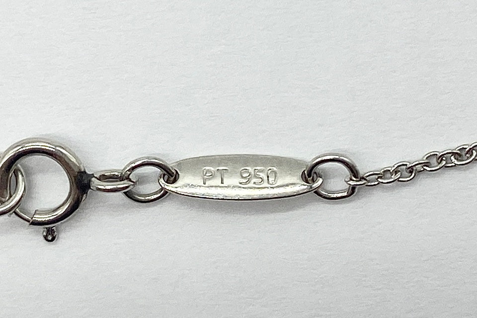 TIFFANY & CO. 【ティファニー】Pt950クォーツペンダント(NO.62228)