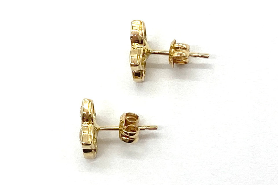 Diamond K18ダイヤモンドピアス (NO.62231)