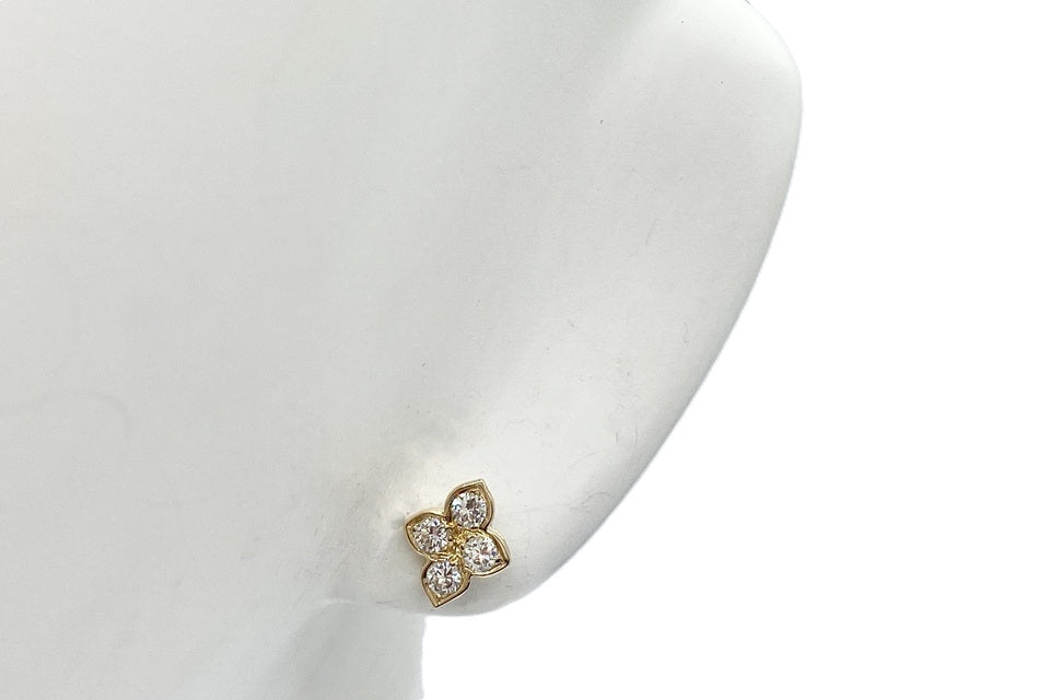 Diamond K18ダイヤモンドピアス (NO.62231)