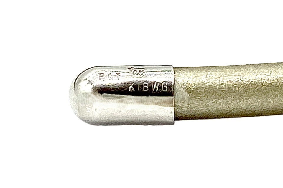 【山本真理】 K18WG/YGダイヤモンドペントップ(マグネット式ラバーNC付) (NO.62243)