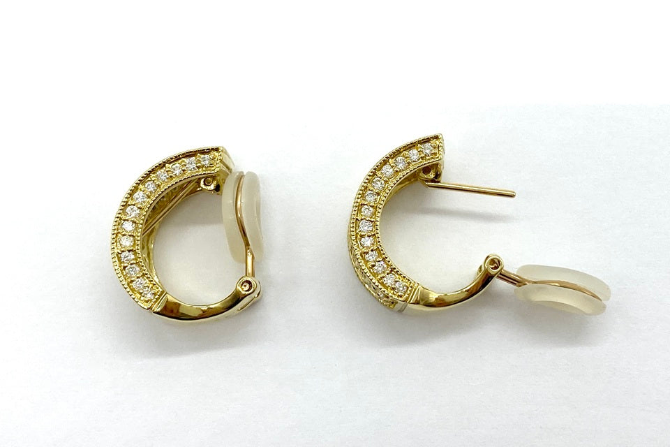 Diamond K18ダイヤモンドピアス兼イヤリング (NO.62292) – JEX宝石