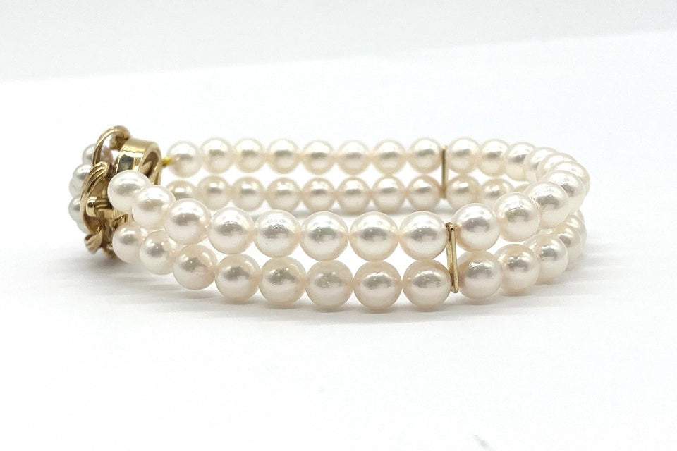 MIKIMOTO 【ミキモト】K14アコヤパールブレスレット (NO.62423) – JEX
