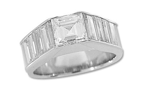 Pt900 ダイヤモンド リング Diamond Pt900ダイヤモンドリング (NO.43903) – JEX宝石