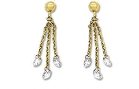 Diamond K18ダイヤピアス (No.60774) – JEX宝石ギャラリー