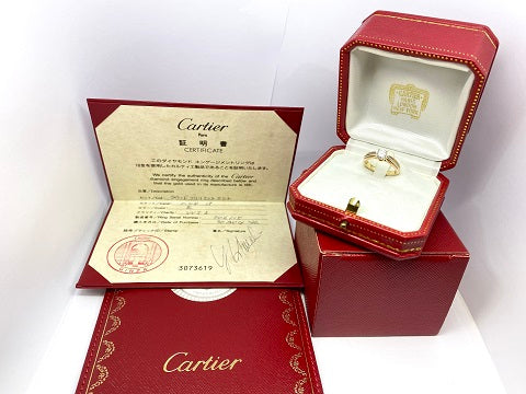 Cartier【カルティエ】K18YG/WG/PGダイヤモンドリング(No.60896)