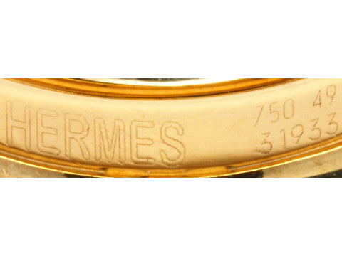 HERMES 【エルメス】K18ダイヤモンドリング (No.60913)