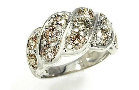 k18 wg ブラウンダイヤモンド