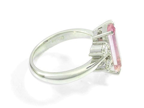 Pink Topaz Pt900ピンクトパーズ ダイヤモンドリング(No.124076) – JEX