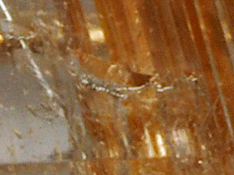 Boulder Opal K18/Pt900ボルダーオパール ルチレーテッドクォーツ ダイヤモンドブローチ (No.303099)