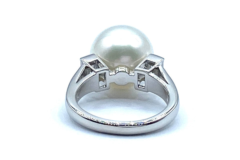 美品⭐︎MIKIMOTO ミキモトPt950 ダイヤリング 0.15ct