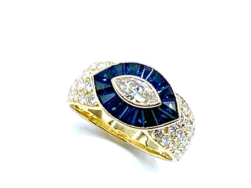 モーブッサン リング 指輪 11.5号 18金 K18ホワイトゴールド ダイヤモンド レディース MAUBOUSSIN  モーブッサン