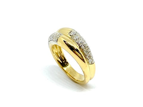 Cartier 【カルティエ】K18/WGダイヤモンドリング(No.61209)