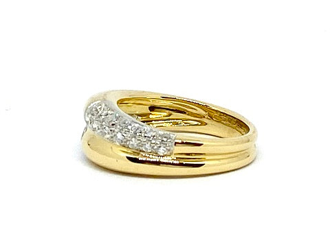 Cartier 【カルティエ】K18/WGダイヤモンドリング(No.61209)