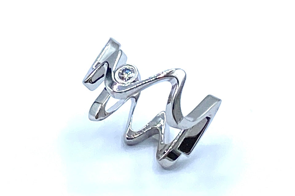 TIFFANY & CO. 【ティファニー】K18WGダイヤモンドリング (NO.61394)