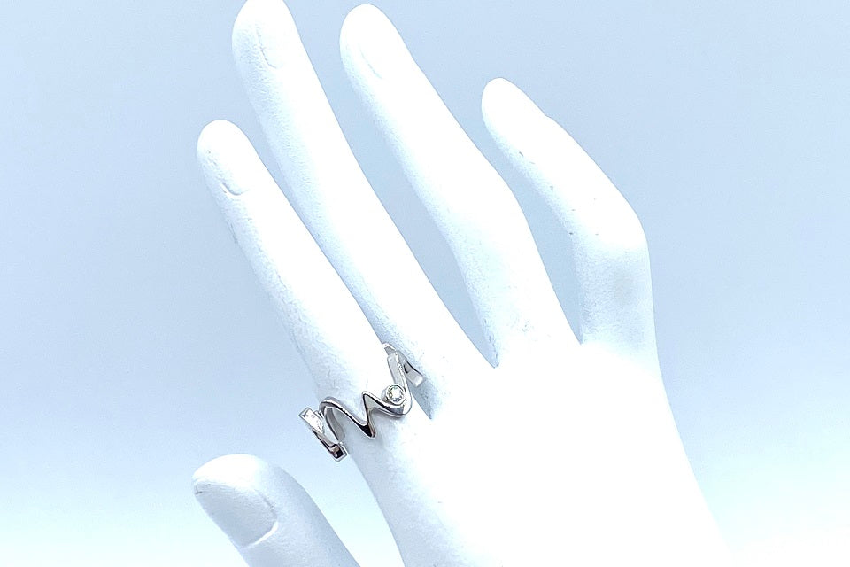 TIFFANY & CO. 【ティファニー】K18WGダイヤモンドリング (NO.61394)