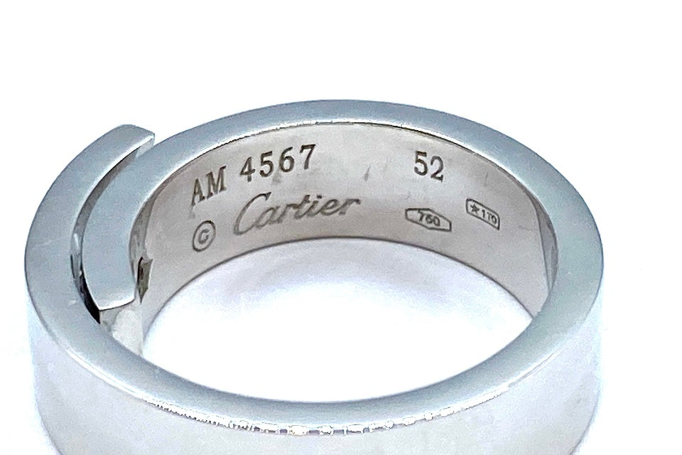 Cartier 【カルティエ】K18WGダイヤモンドリング　 (NO.61467)