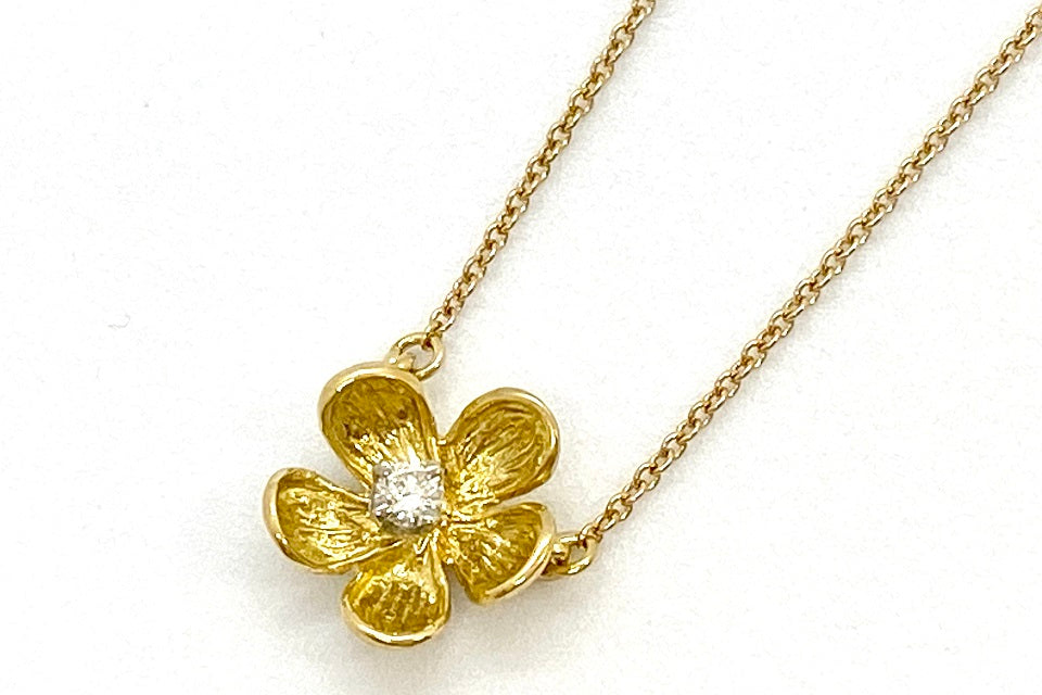 TIFFANY & CO. 【ティファニー】K18/WGダイヤモンドペンダント(NO.61494)